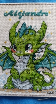 Dragón bookmark
