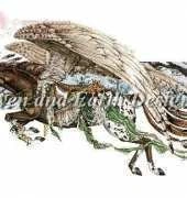 HAED - HAENNT 137 Carousel Horse Hunter Brown by Nene Thomas (Large Format)