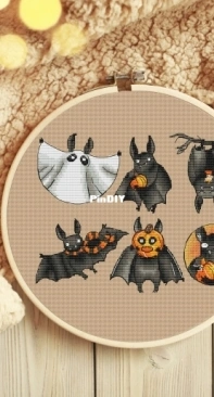 MiAxStitch - Halloween Bat by Minasyan Yana XSD