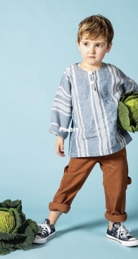 La Maison Victor - Stian Shirt - Sizes 92-176 - French