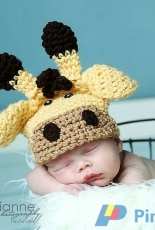 RAKJpatterns - Kristi Simpson - Giraffe Hat