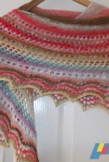 Simplicity Lace Shawl by Megan Rees-Free