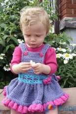 The Hookeraholic Crochet - Shannon Kilmartin - The Kenzie Apron Crochet All Sizes