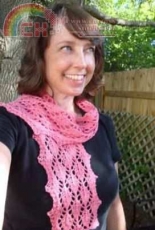 Easy Leaves Scarf by Jennifer Jones/KrazyAwesomes Knitmonster-Free