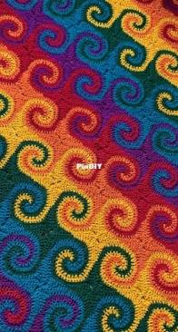 Of Mars - Hannah Martin / Hannah Bovender - Rainbow Galaxy Blanket