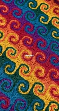 Of Mars - Hannah Martin / Hannah Bovender - Rainbow Galaxy Blanket