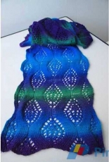 Neptunes Scarf by Martina Paulsen-English,German-Free