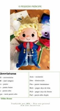 Dilekshome - Dilek Candan - The Little Prince - O Pequeno Príncipe  - Portuguese