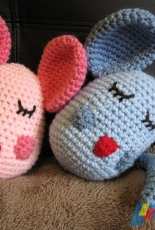 The Nerdy Knitter - Ashley Andrews - Cuddly Mice - free