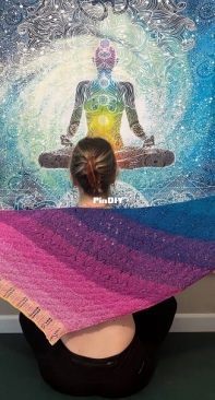 Caterpillar Pose Shawl by Stacey Namaste