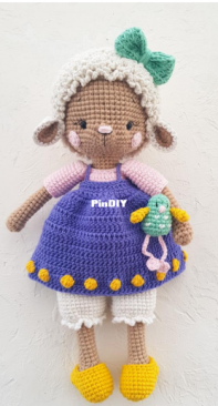 Amigurumi By Güli - Gülizar Ekiz - Luna the Lamb - Russian - Translated