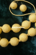 Beads and earrings