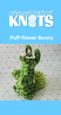 Complicated Knots - Kylie Slee - Puff-flower Bunny