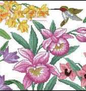 Sudberry - 65 - Orchid hummingbird tray