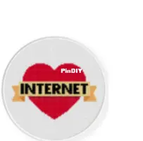 Daily Cross Stitch - Internet Love
