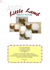 Ases Crochet Pattern-Little Lamb