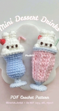 Knotsewbinka - Bini Binka - Mini Dessert Drinks - Free