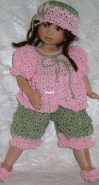 Threadsnstitches - Deanne Eckert - BC1301 For Berdine Creedy 13 inch Dolls