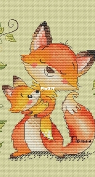 Fox Cubs by Polina Tarusova