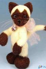 Teds from Threads  - Debi McCarthy-Beckett - Siamese Cat  - Russian - Translated