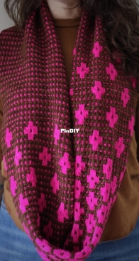 Pressed Flowers Cowl by Amy Christoffers
