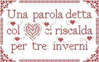 Una parola detta con il cuore .. by Point de Croix