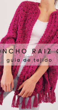 Chinita Crochet - Nadine Geoffroy - Raiz Poncho - Spanish