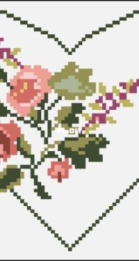 Samplers Notforgotten - Autumn Abundance Heart  XSD+PCS