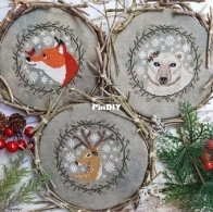 Puntini puntini - winter animals trio 2024