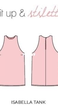 Spit up and Stilettos - Isabella Tank - Sizes XS-XL - Free