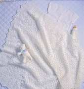Leisure Arts - Carol Decker - Lacy Baby Afghan