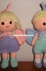 2nd version of butterfly doll
