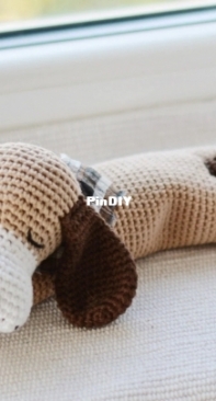 Firefly Crochets - Olga Mareeva - Charlie the sleepy Dog