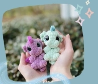 Blue Pawprint Crochet - Abby Snyder - Dragon Babies