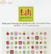 Lili Points N023 - Ouvrage aux points de croix