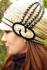 CrocheTrend Patterns - Viktoria Gogolak - Malissa Hat Crochet Pattern
