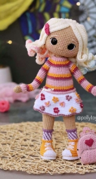 Polly Toys Crochet - Dasha Lobacheva - Enid Sinclair