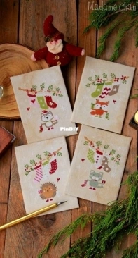 Madame Chantilly - Christmas Postcards