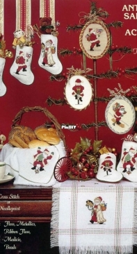 Designing Women Unlimited No. 42 - Antique Santas in Action
