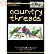 Country Threads FJ-1013 - Colorful Lorikeets
