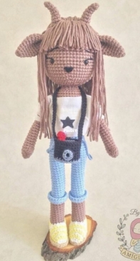 Amigurumi By Güli - Gülizar Ekiz - Coco the Goat Girl