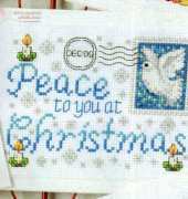 Beautiful Christmas Card 4 by Debra Page from The World of Cross Stitching TWOCS 158 XSD
