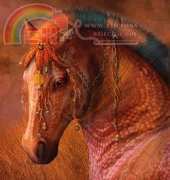 HAED LAPMINI276 - Mini Masai war pony  Laura Prindle