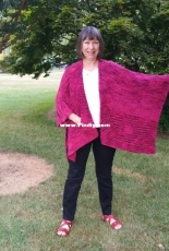 Pocket Poncho by Reah Janise Kauffman-Free