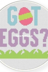 Daily Cross Stitch - Got Eggs
