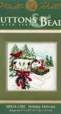 Mill Hill - Buttons & Beads Winter Series MH14-1302 Holiday Delivery XSD