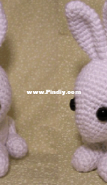 Darncat Crochet - Tricia L Stavedahl - Baby Snow Bunny