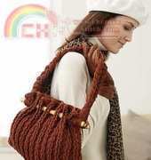 AllFreeCrochet - Harvest Color Autumn Tote