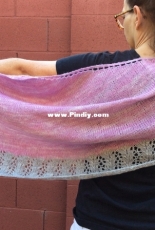 Madlyn Shawl by Wendy Whalen-Free