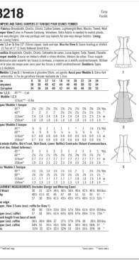 Simplicity - S3218 Misses Jumpers and Tunic - Sizes 8-16